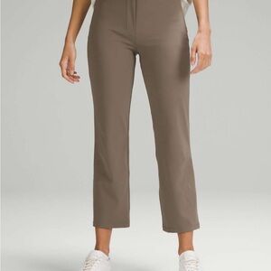 Lululemon Tan (Nomad) Smooth Fit Pull-On High-Rise Cropped Pants